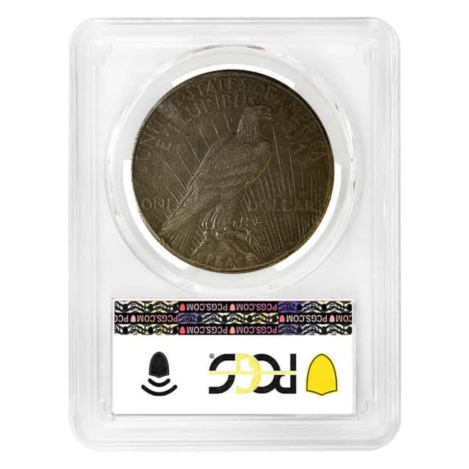 1928 Peace Silver Dollar $1 PCGS XF 45