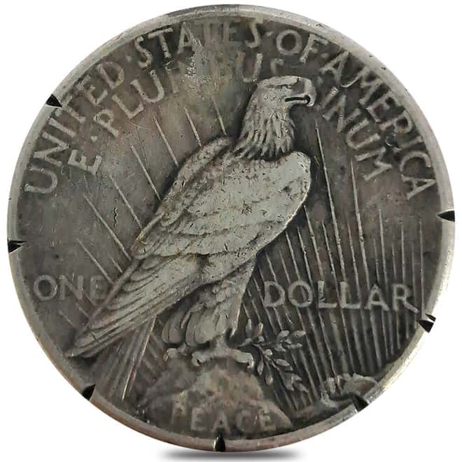 1928 Peace Silver Dollar $1 Cull