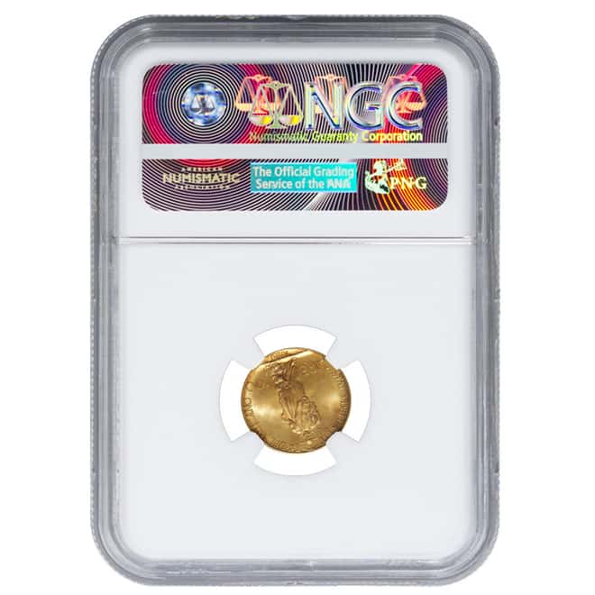 1929 VIII Vatican City .2546 AGW 9-Coin Set NGC MS 63-67