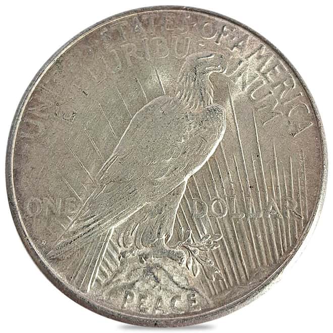 1934-D Peace Silver Dollar $1 AU