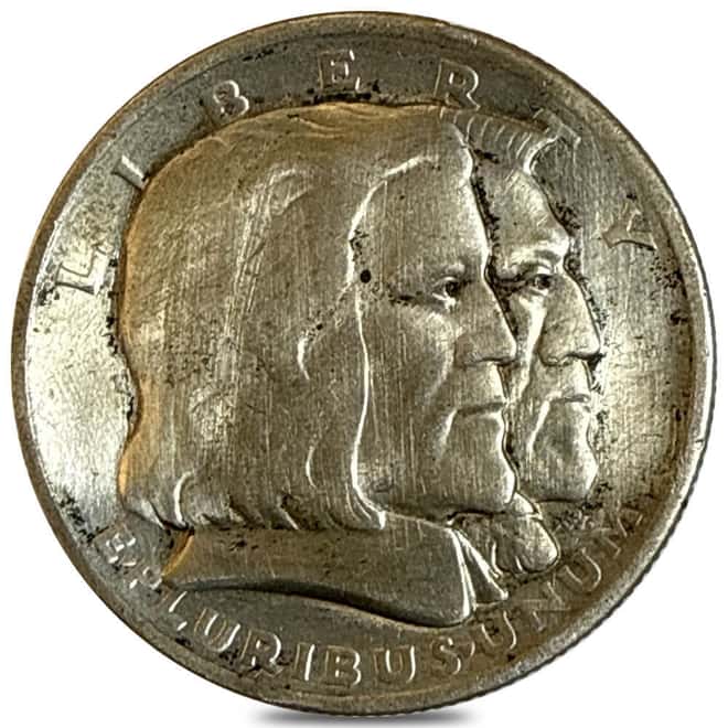 1936 Long Island Half Dollar 90% Silver Commem Cull