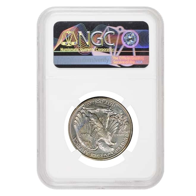 1941 Proof Walking Liberty Half Dollar 90% Silver NGC PF 62