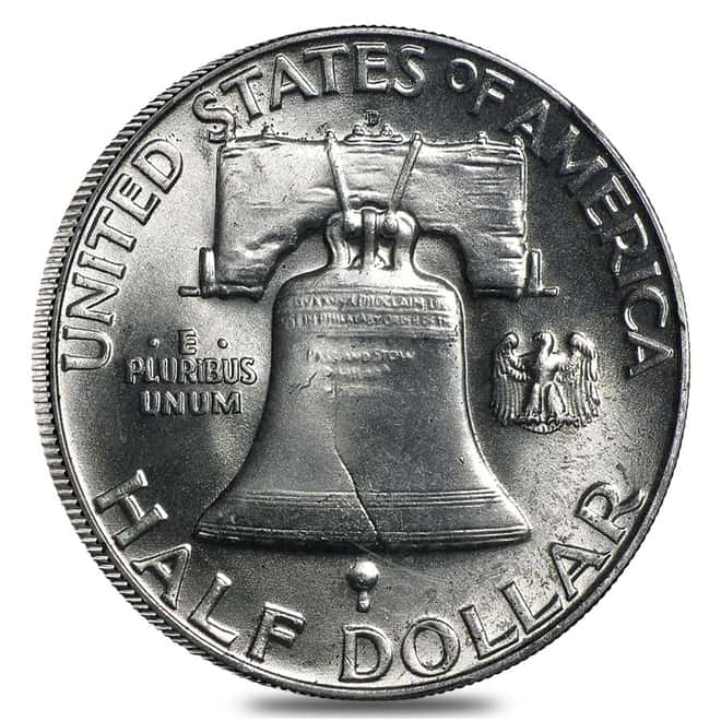 $100 Face Value Bag - 200 Coins - Franklin Half Dollars 90% Silver BU (1955-1963)