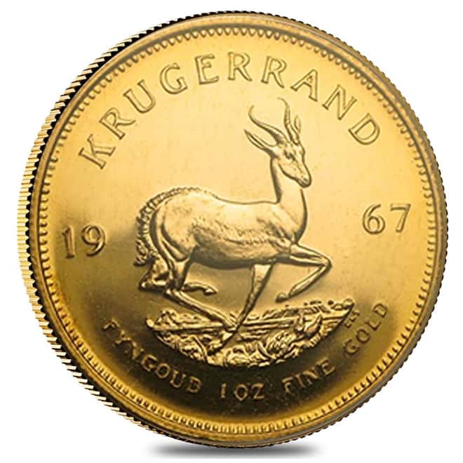 1967 South Africa 1 oz Proof Gold Krugerrand