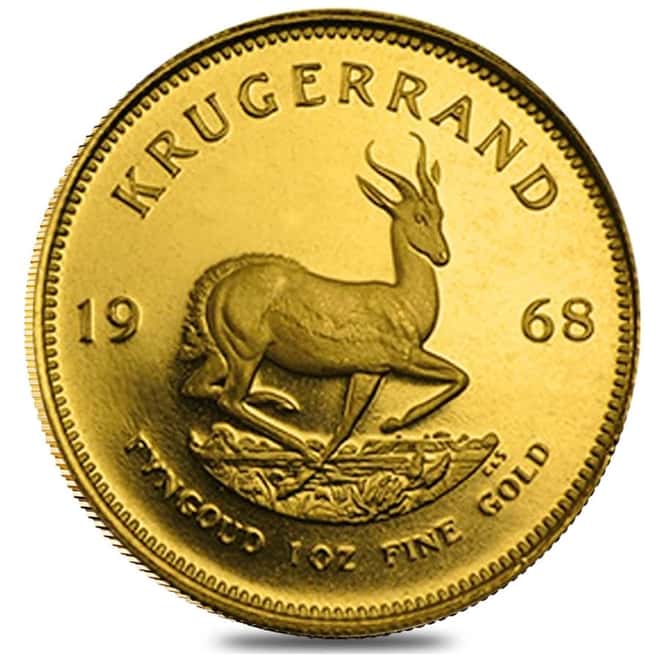 1968 South Africa 1 oz Proof Gold Krugerrand