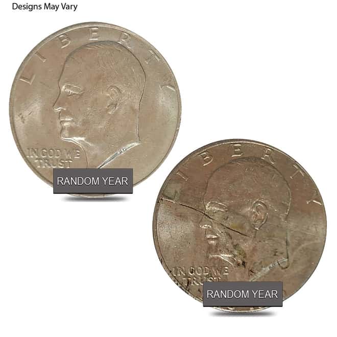 1971-1978 Clad Eisenhower Dollar Avg Circ (Random Year)