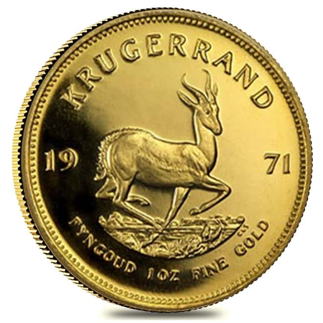 1971 South Africa 1 oz Proof Gold Krugerrand