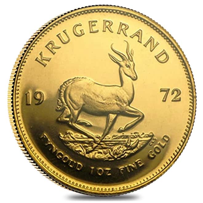 1972 South Africa 1 oz Proof Gold Krugerrand