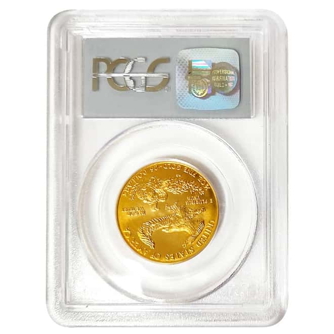 1988 1/2 oz $25 Gold American Eagle PCGS MS 69