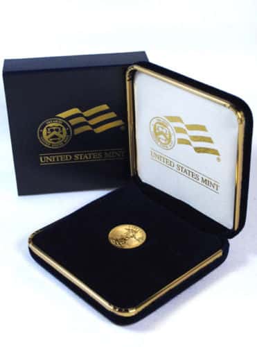 1989-P 1/10 oz $5 Proof Gold Eagle with Mint Box