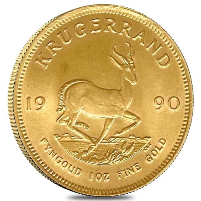1990 South Africa 1 oz Gold Krugerrand BU