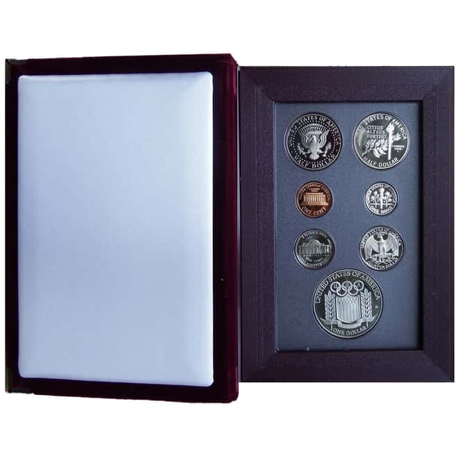 1992-S US Mint Prestige Proof Silver Set (w/Box & COA)