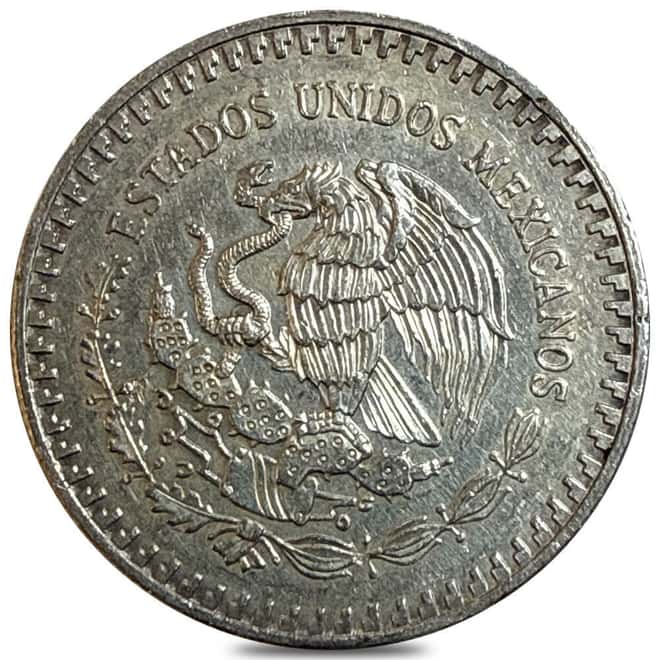 1992 1 oz Mexican Libertad Silver Coin Cull