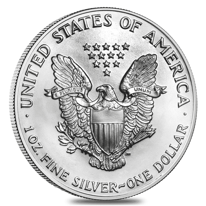 1992 1 oz Silver American Eagle $1 Coin BU