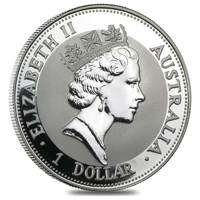 1992 1 oz Silver Australian Kookaburra Perth Mint .999 Fine BU