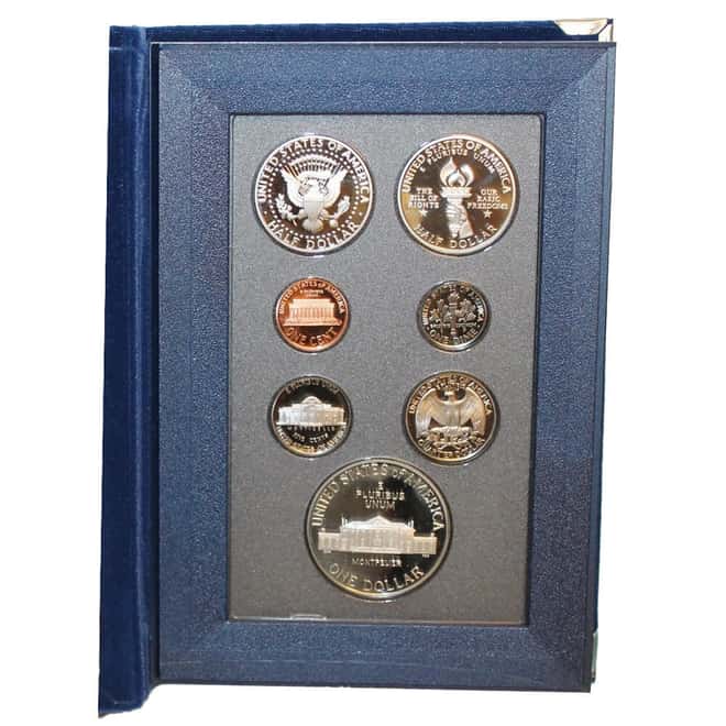 1993-S US Mint Prestige Proof Silver Set (w/Box & COA)
