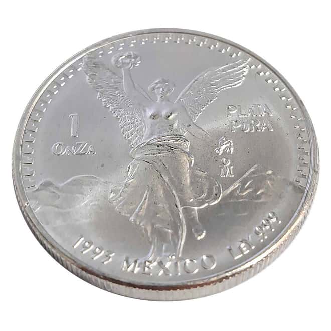 1993 1 oz Mexican Libertad Silver Coin BU