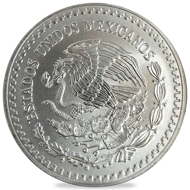 1993 1 oz Mexican Libertad Silver Coin BU