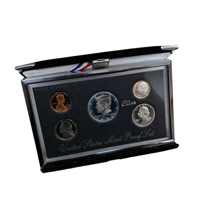 1993-S US Mint Premier Proof Silver Set (w/Box & COA)
