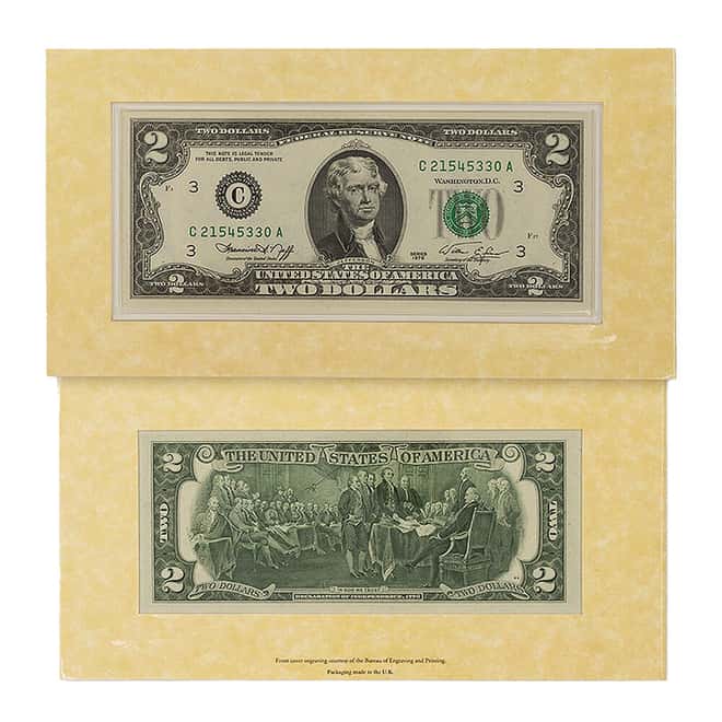 1993 Thomas Jefferson Silver Coinage and Currency Set