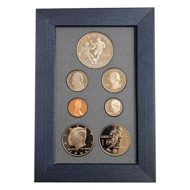 1994-S US Mint Prestige Proof Silver Set (w/Box & COA)