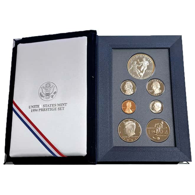 1994-S US Mint Prestige Proof Silver Set (w/Box & COA)