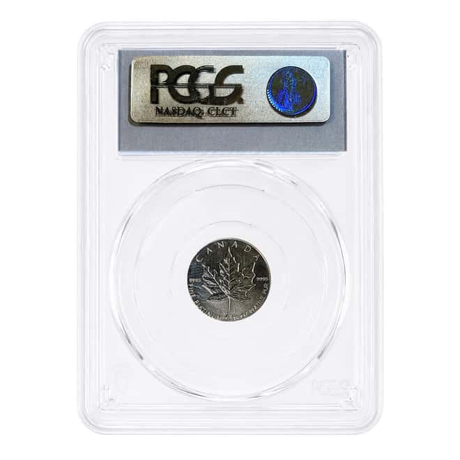 1994 1/15 oz Platinum Canadian Maple Leaf $2 Coin PCGS MS 68