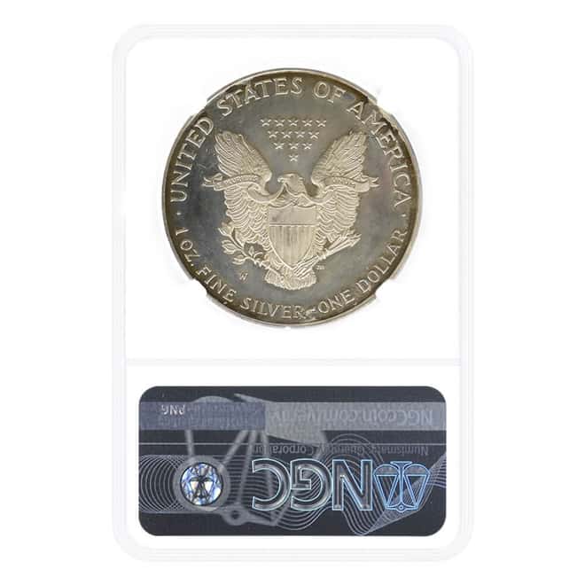 1995-W 1 oz Proof Silver American Eagle NGC Proof Details