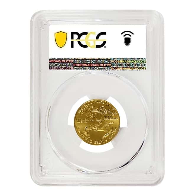1995 1/4 oz $10 Gold American Eagle PCGS MS 69