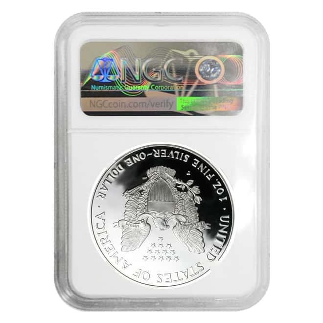 1995-P 1 oz Proof Silver American Eagle NGC PF 69 UCAM 