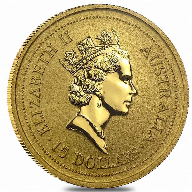 1996 1/10 oz Gold Lunar Mouse/Rat BU Australia Perth Mint (Series I)