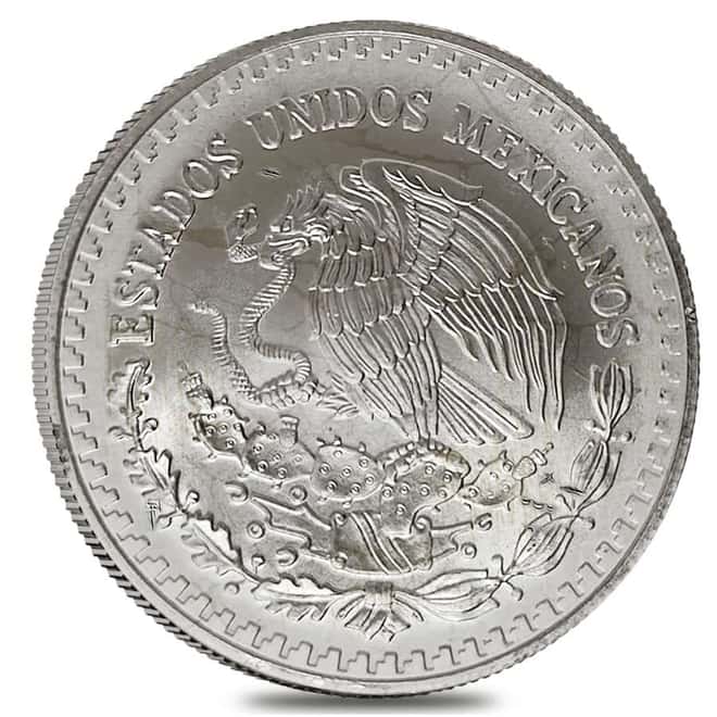 1997 1 oz Silver Mexican Libertad (Scruffy)