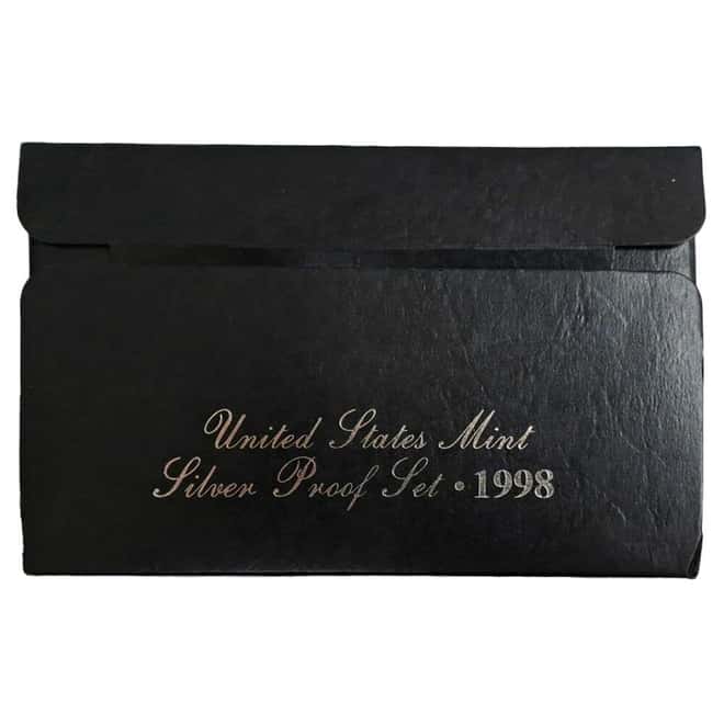 1998-S US Mint Proof Silver Set (w/Box & COA)