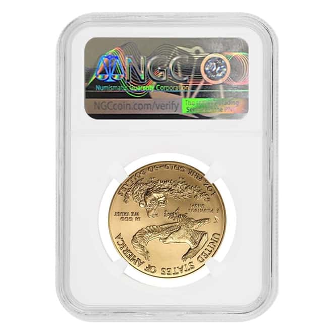 1999 1 oz $50 Gold American Eagle NGC MS 69