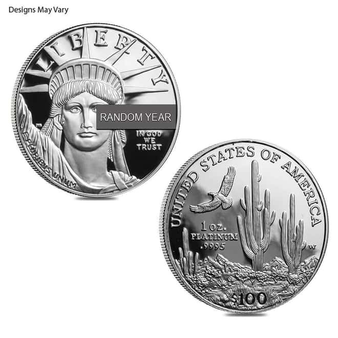 1.85 oz Proof Platinum American Eagle 4-Coin Set (Random Year, w/Box & COA)