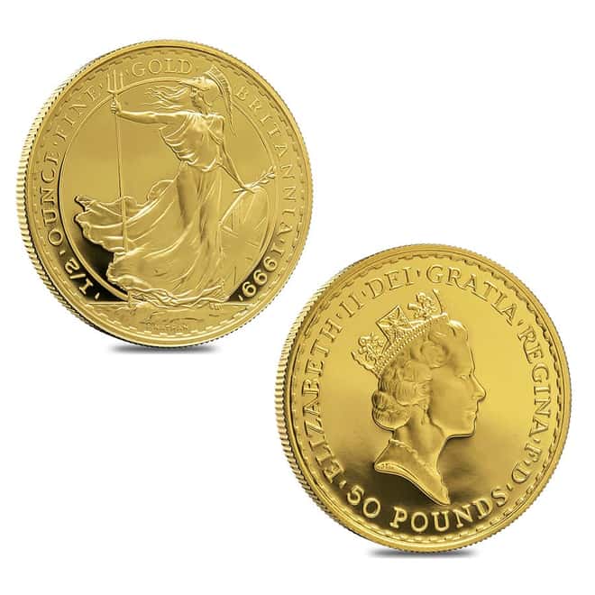 1999 1.85 oz Gold Britannia 4-Coin Proof Set (w/Box & COA)