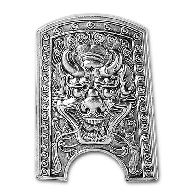 1/2 oz South Korea Silver Doggaebi Stacker Bar .999 Fine