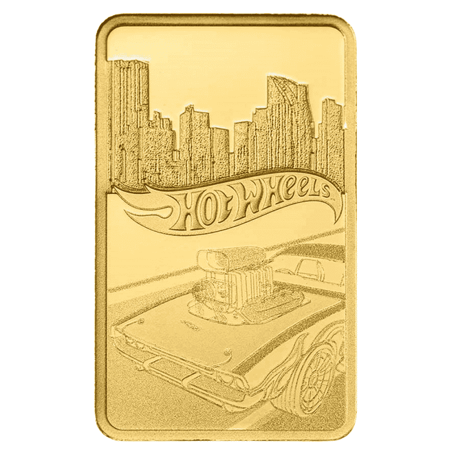 1 Gram PAMP Suisse Hot Wheels™ Race to Win Gold Bar (in Assay)