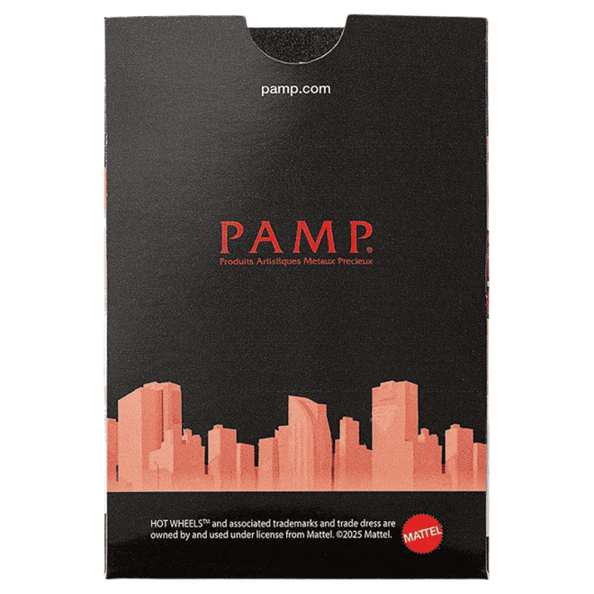 1 Gram PAMP Suisse Hot Wheels™ Race to Win Gold Bar (in Assay)