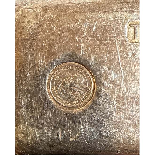 1 Kilo Perth Mint Vintage Silver Bar .999 Fine