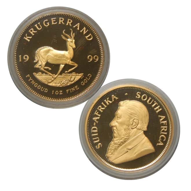 1999 1.85 oz South African Krugerrand Gold Proof 4 Coin Set w/ Box