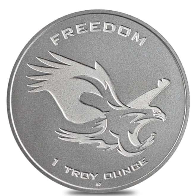 1 oz Asahi Freedom Liberty Silver Round .999 Fine