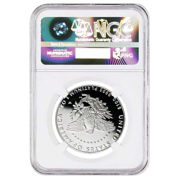 2005-W 1.85 oz Platinum American Eagle 4-Coin Proof Set NGC PF 70/69 UCAM - Low Minatge!