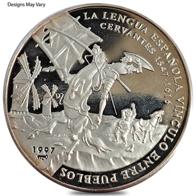 1 oz Cuba Silver Coin Scruffy (Random Design)