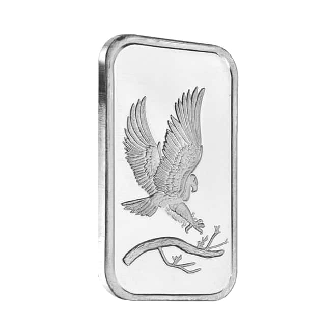 1 oz SilverTowne Eagle Silver Bar .999 Fine (Sealed)