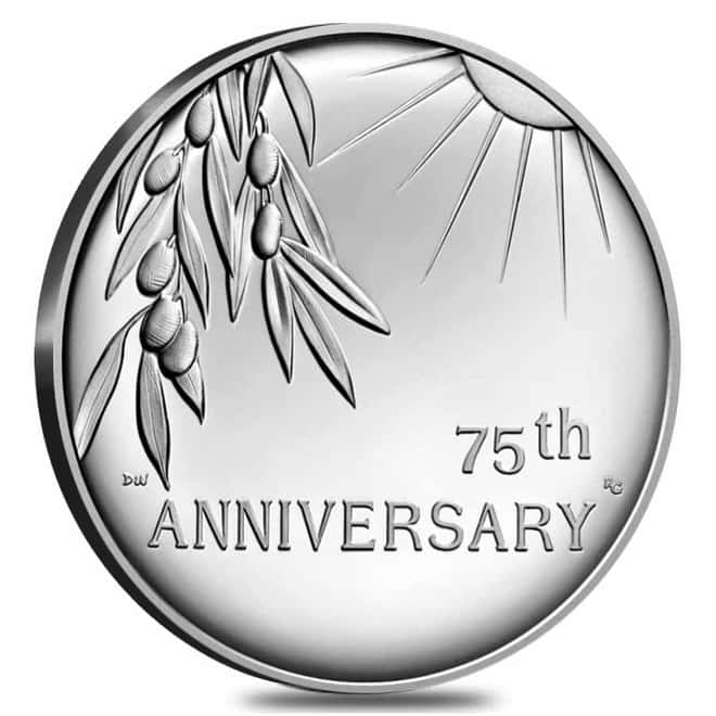 1 oz End of WWII 75th Anniversary Proof Silver Medal PCGS PF 69 FS (Iwo Jima Label)