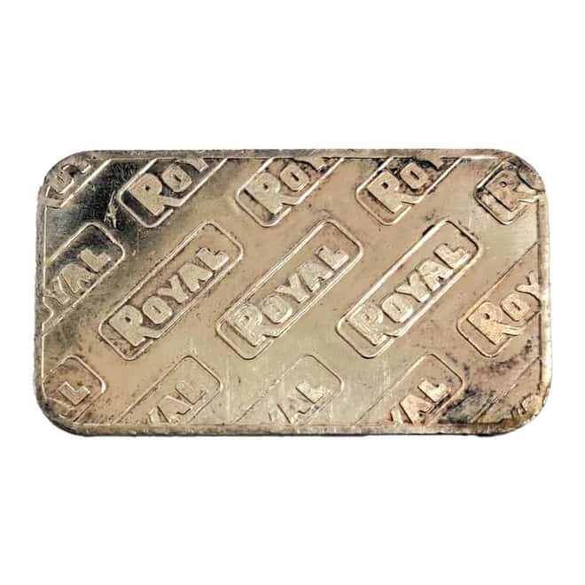 1 oz Engelhard Royal Silver Bar .999+ Fine