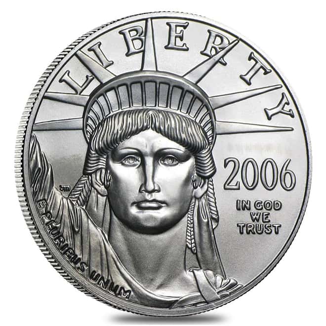 2006 Platinum American Eagle (Statue of Liberty) - 4 coin year set  