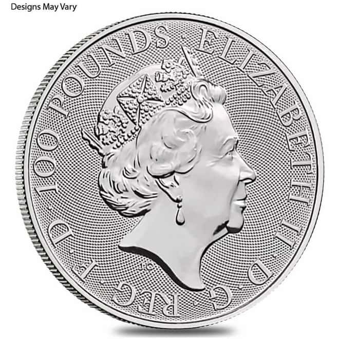 1 oz Generic Platinum Coin .9995 Fine (Varied Condition)