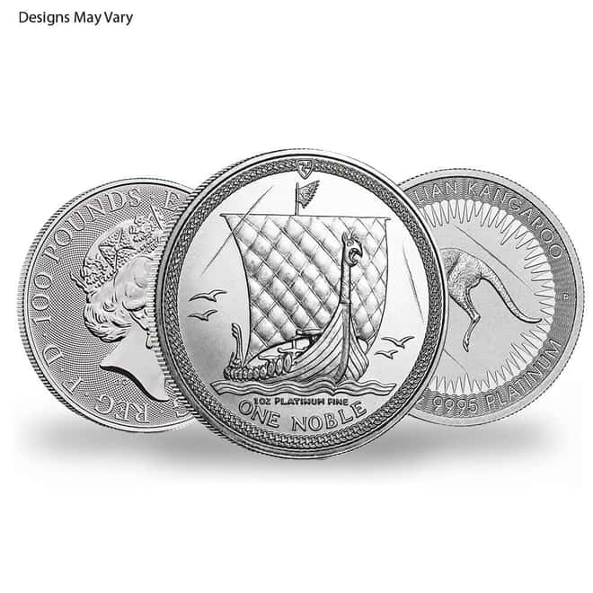 1 oz Generic Platinum Coin .9995 Fine (Varied Condition)